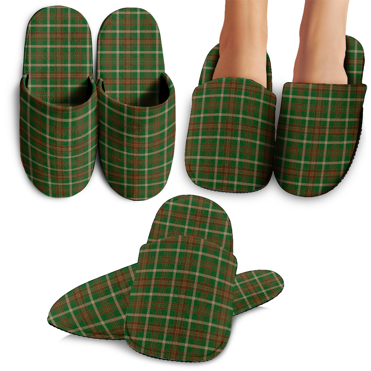 Copeland Tartan Home Slippers - Tartan Vibes Clothing