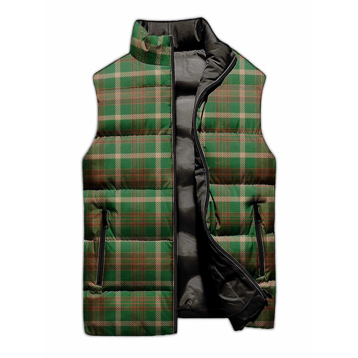 Copeland Tartan Sleeveless Puffer Jacket Unisex M - Tartan Vibes Clothing