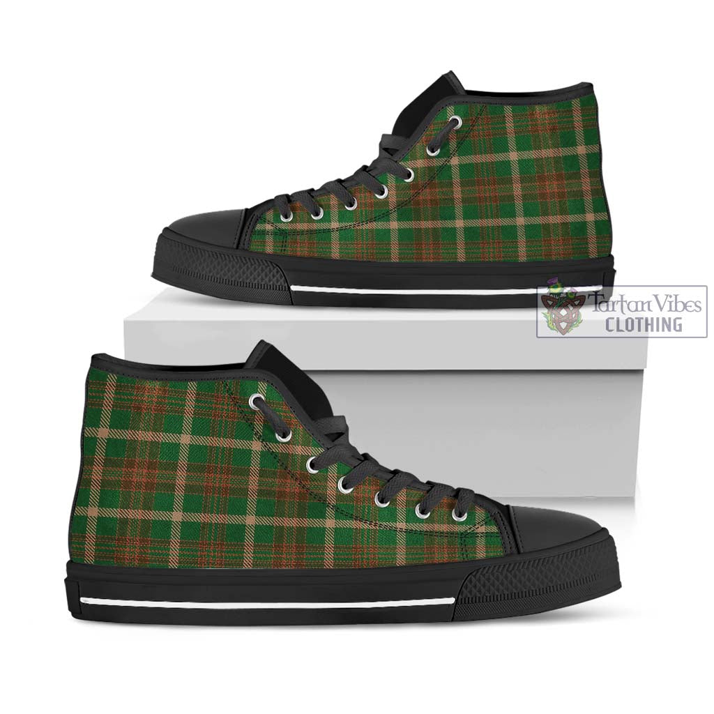 Copeland Tartan High Top Shoes - Tartan Vibes Clothing