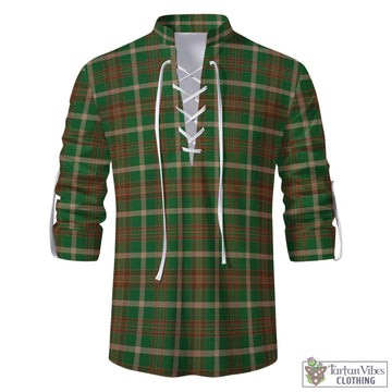Copeland Tartan Men's Scottish Traditional Jacobite Ghillie Kilt Shirt