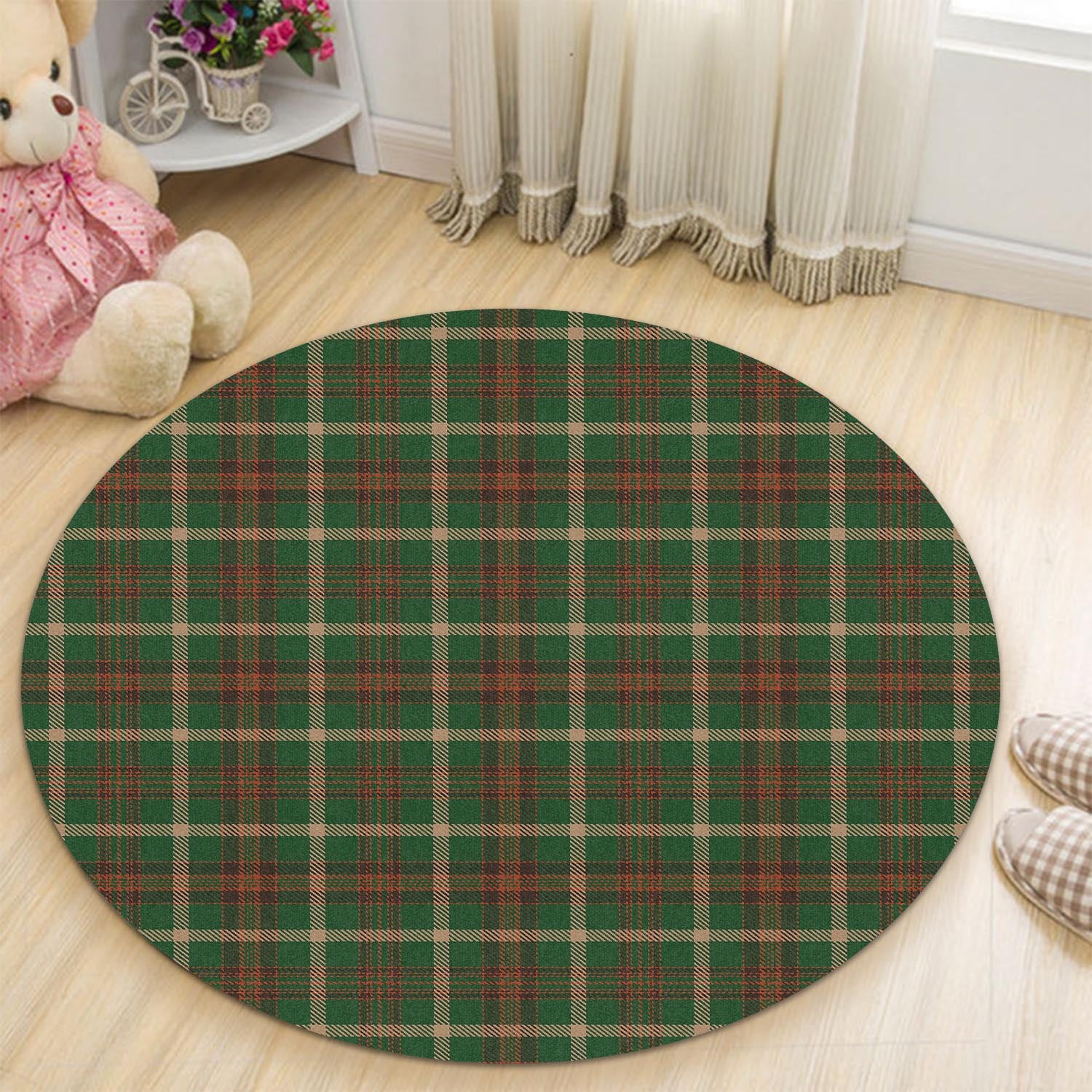 Copeland Tartan Round Rug - Tartan Vibes Clothing