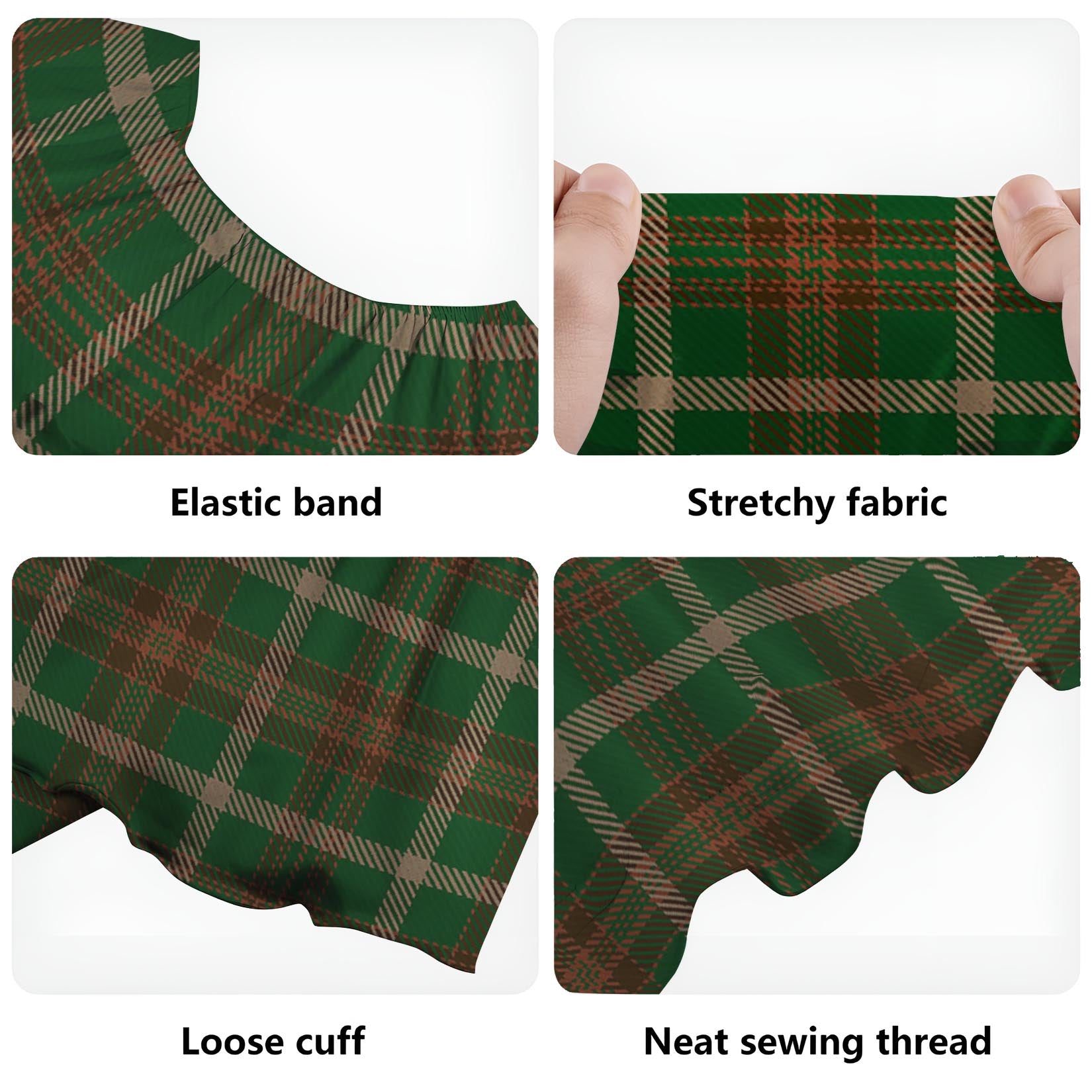 Copeland Tartan Off Shoulder Long Dress - Tartan Vibes Clothing