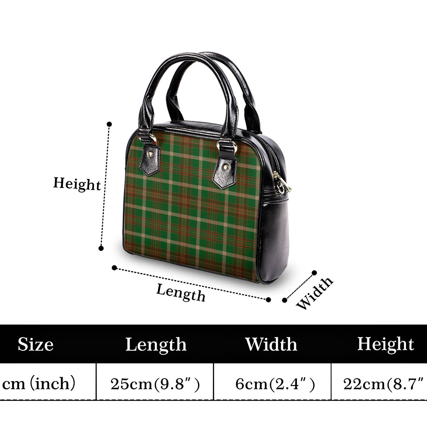 Copeland Tartan Shoulder Handbags - Tartan Vibes Clothing