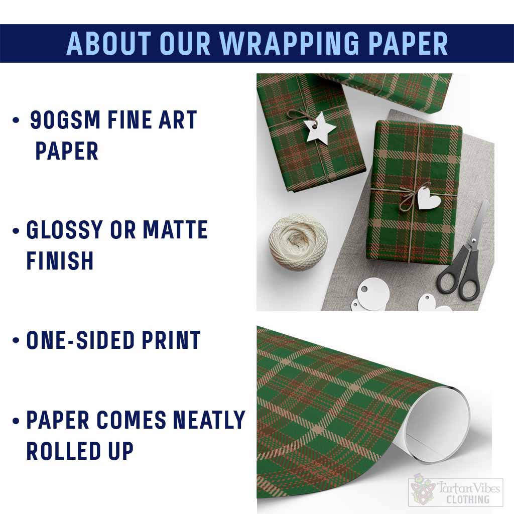 Copeland Classic Tartan Wrapping Paper, Classic Scottish Plaid Gift Wrap