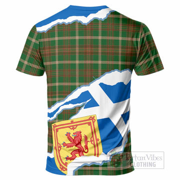 Copeland Scotland Football Tartan T-Shirt We'll Be Coming