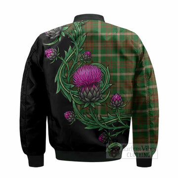 Copeland Tartan Bomber Jacket Resilient Scottish Thistle