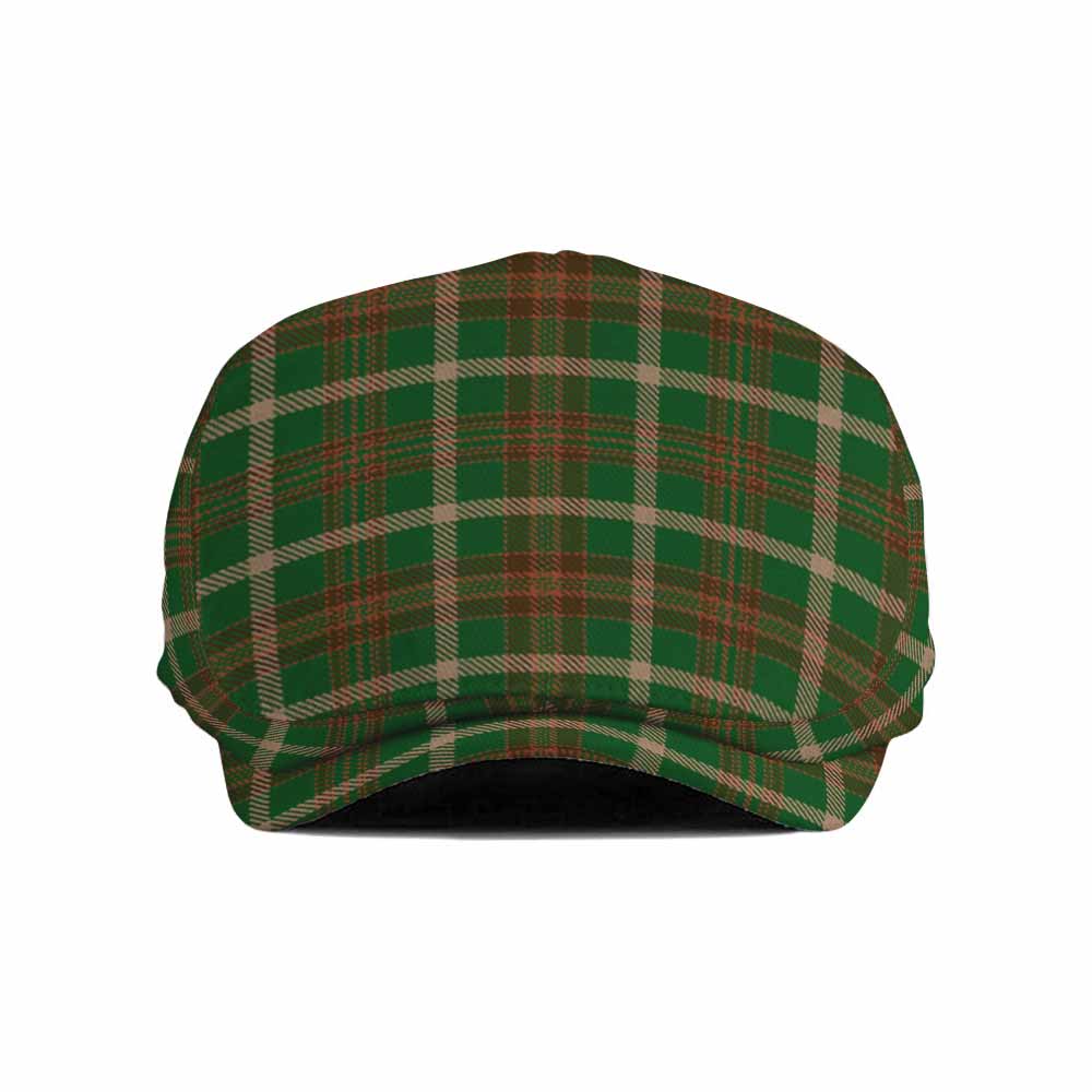 Copeland Tartan Jeff Cap, Tartan Flat Cap