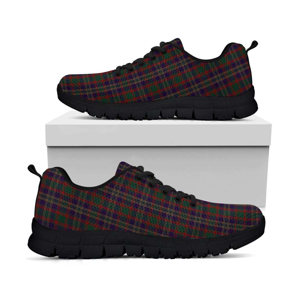 Cork County Ireland Tartan Sneakers Kid's Sneakers - Tartan Vibes Clothing