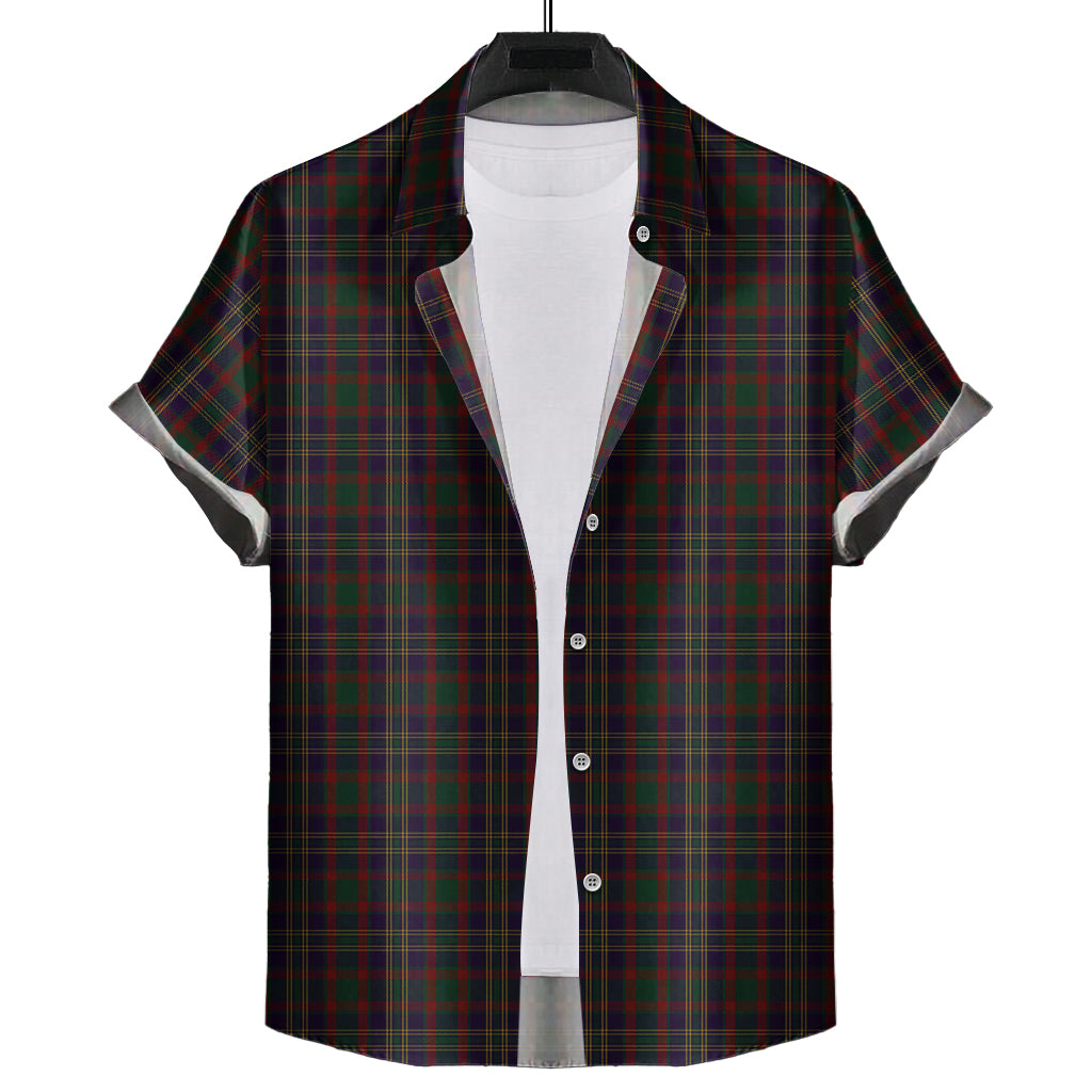 cork-tartan-short-sleeve-button-down-shirt