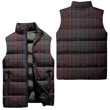Cork County Ireland Tartan Sleeveless Puffer Jacket