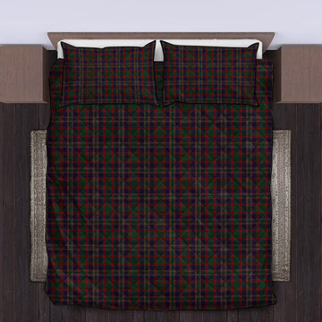 Cork County Ireland Tartan Quilt Bed Set