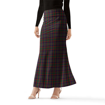 Cork County Ireland Tartan Womens Full Length Skirt