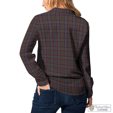 Cork County Ireland Tartan Women's Casual Shirt
