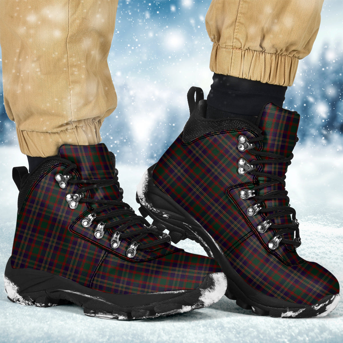 Cork County Ireland Tartan Alpine Boots - Tartanvibesclothing