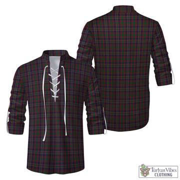 Cork County Ireland Tartan Men's Scottish Traditional Jacobite Ghillie Kilt Shirt