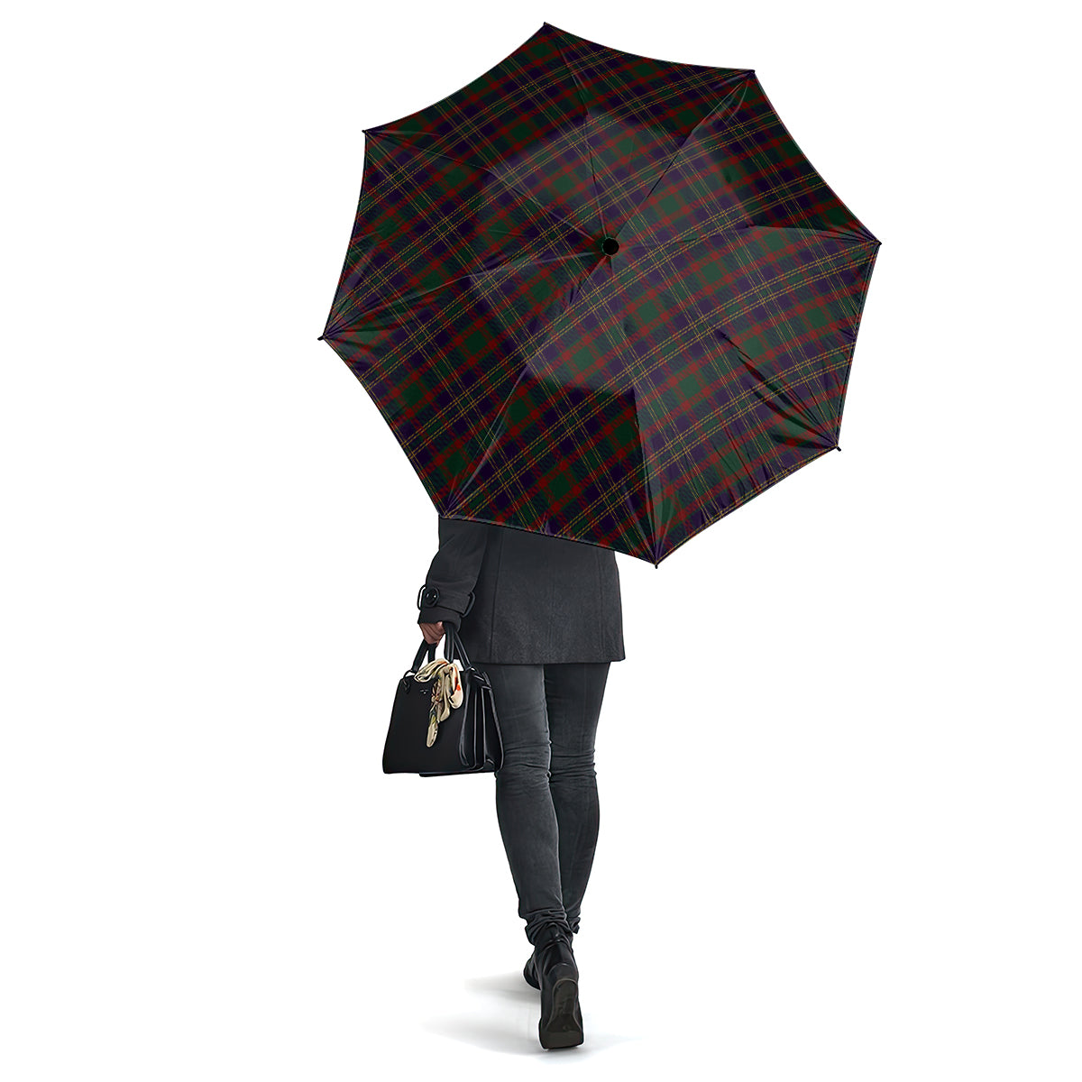 Cork County Ireland Tartan Umbrella One Size - Tartanvibesclothing