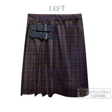 Cork County Ireland Tartan Men's Pleated Skirt - Fashion Casual Retro Scottish Kilt Style