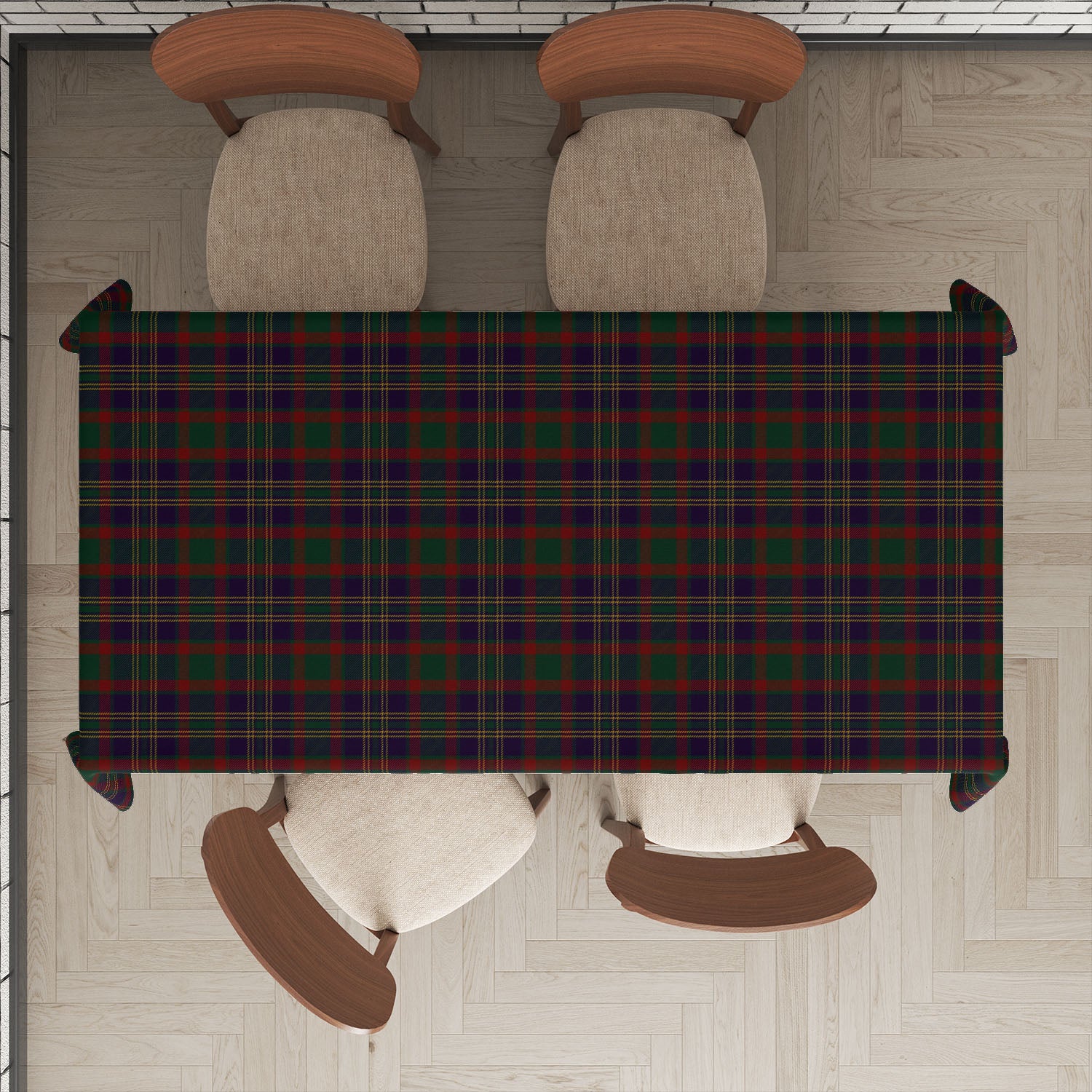 Cork County Ireland Tartan Tablecloth - Tartan Vibes Clothing