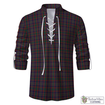 Cork County Ireland Tartan Men's Scottish Traditional Jacobite Ghillie Kilt Shirt