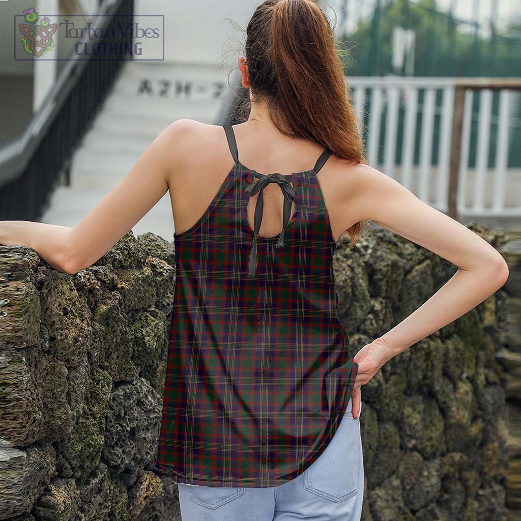 Tartan Vibes Clothing Cork County Ireland Tartan Loose Halter Neck Camisole
