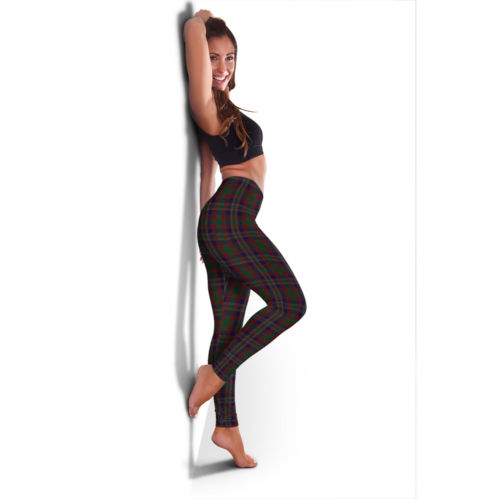 Cork County Ireland Tartan Womens Leggings - Tartan Vibes Clothing
