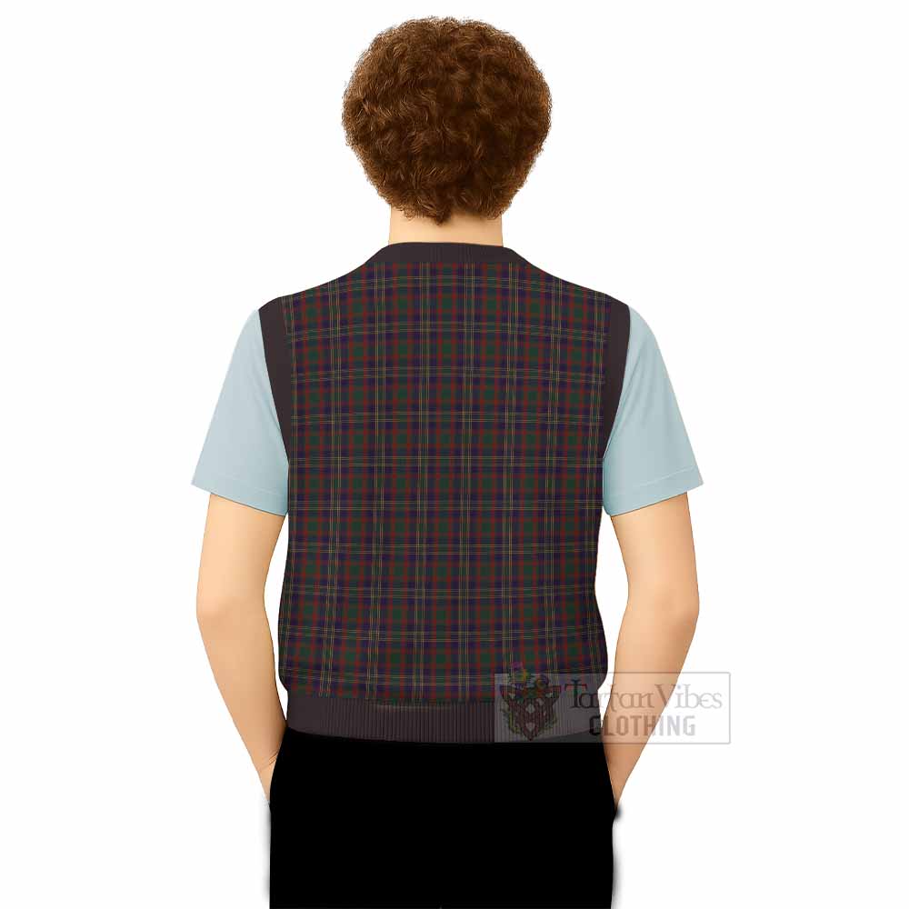 Cork County Ireland Tartan Knitted V-Neck Vest - Tartan Vibes Clothing