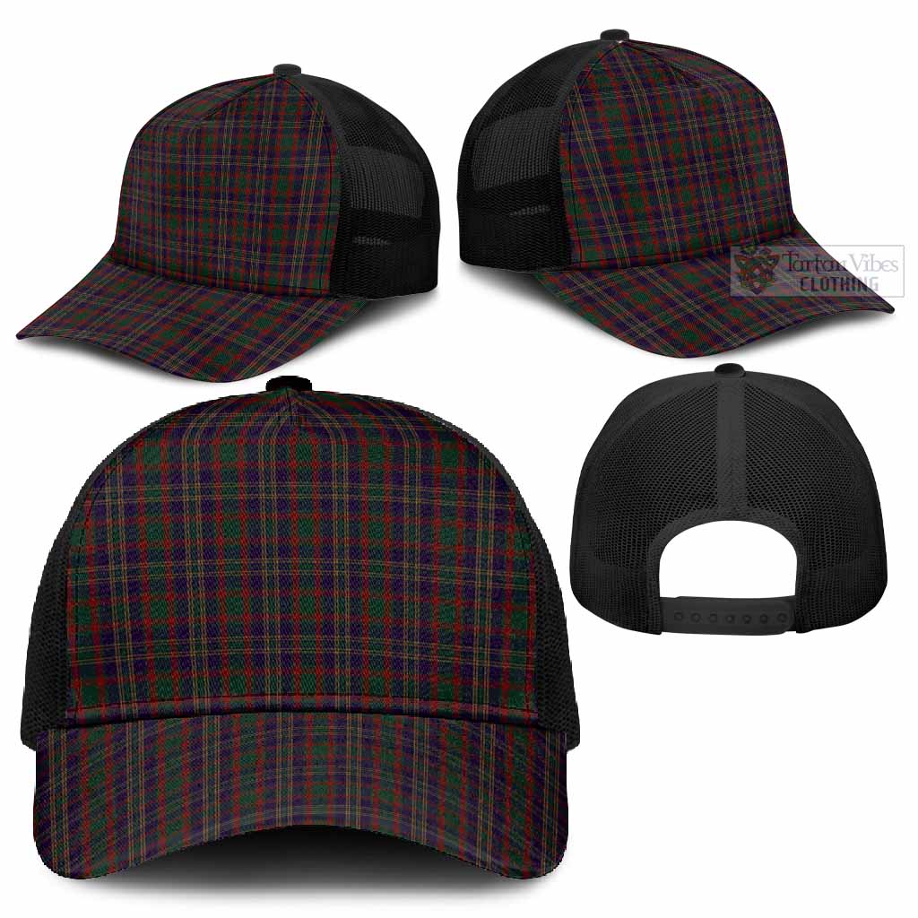 Cork Tartan Mesh Trucker Cap