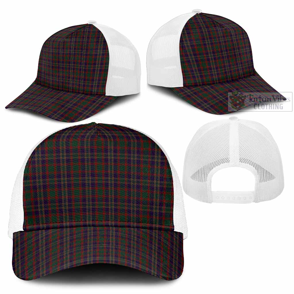 Cork Tartan Mesh Trucker Cap