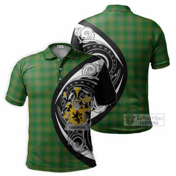 Cosgrove Irish Clan Polo Shirt Celtic Circle Style - Tartan Vibes Clothing