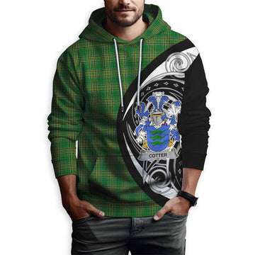 Cotter Irish Clan Hoodie Celtic Circle Style Pullover Hoodie - Tartan Vibes Clothing