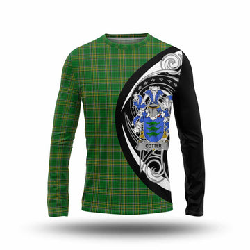 Cotter Irish Clan Long Sleeve T-Shirt Celtic Circle Style Unisex - Tartan Vibes Clothing