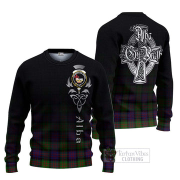 Coull Tartan Ugly Sweater Featuring Alba Gu Brath Family Crest Celtic Inspired Unisex - Tartan Vibes Clothing