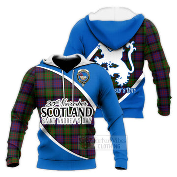 Coull Family Crest Tartan Knitted Hoodie Celebrate Saint Andrew's Day in Style Unisex Knitted Pullover Hoodie - Tartan Vibes Clothing