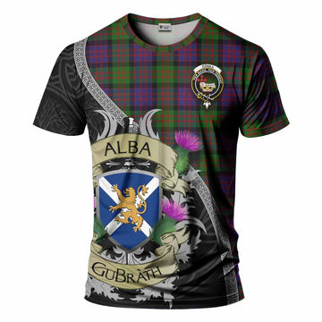 Coull Tartan Family Crest T-Shirt Lion Rampant Royal Thistle Shield Celtic Inspired Kid's Shirt - Tartan Vibes Clothing
