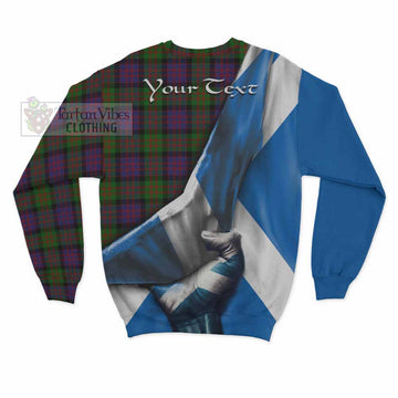 Coull Tartan Sweatshirt with Family Crest Scotland Patriotic Style - Tartan Vibes Clothing