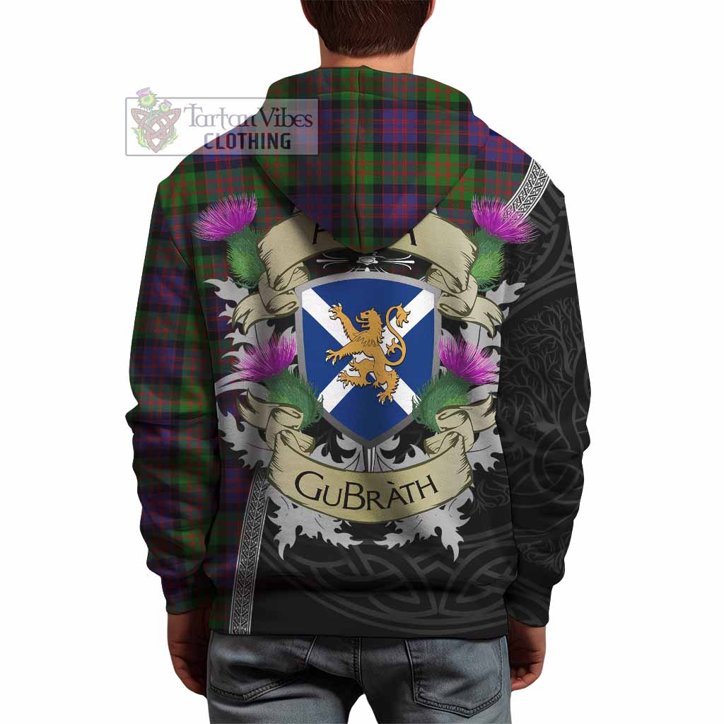 Coull Tartan Family Crest Hoodie Lion Rampant Royal Thistle Shield Celtic Inspired - Tartan Vibes Clothing