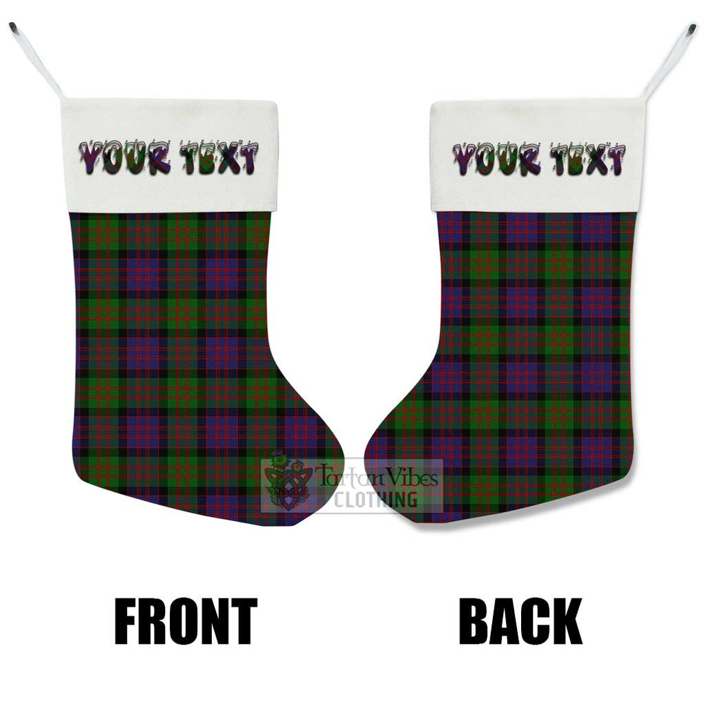 Coull Tartan Christmas Stocking with Personalized Text - Tartan Vibes Clothing