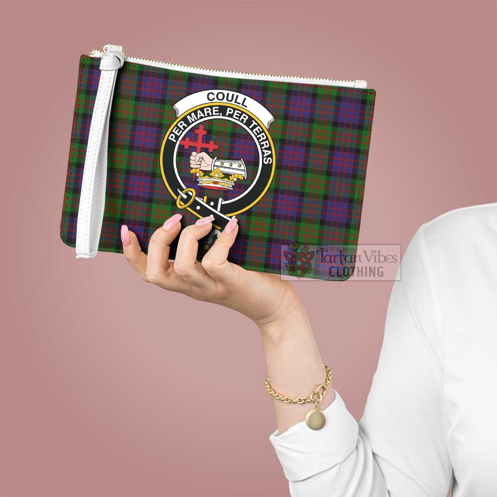 Tartan Vibes Clothing Coull Family Crest Tartan Clutch Bag