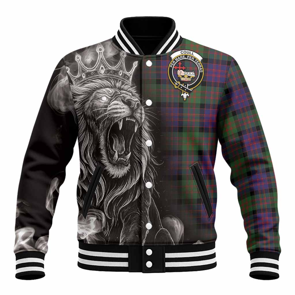 Coull Tartan Baseball Jacket Roaring Lion Heritage