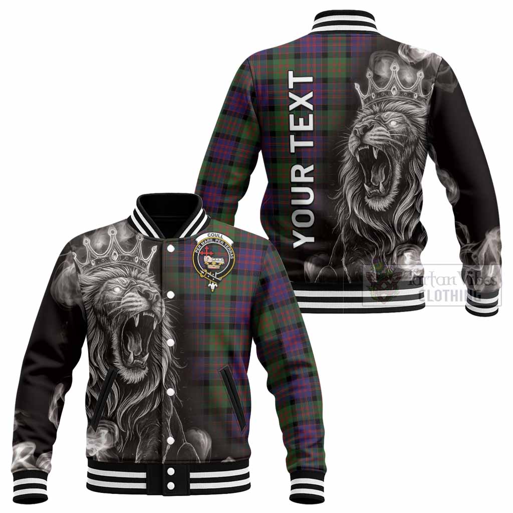 Coull Tartan Baseball Jacket Roaring Lion Heritage