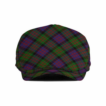 Coull Tartan Flat Cap, Jeff Cap Cross Style