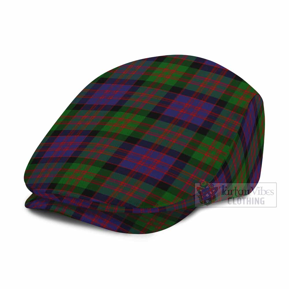 Coull Tartan Jeff Cap, Tartan Flat Cap