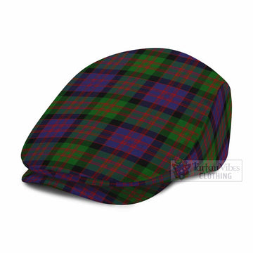 Coull Tartan Jeff Cap, Tartan Flat Cap