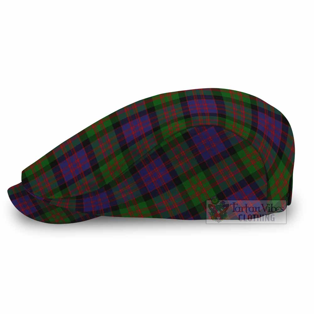 Coull Tartan Jeff Cap, Tartan Flat Cap