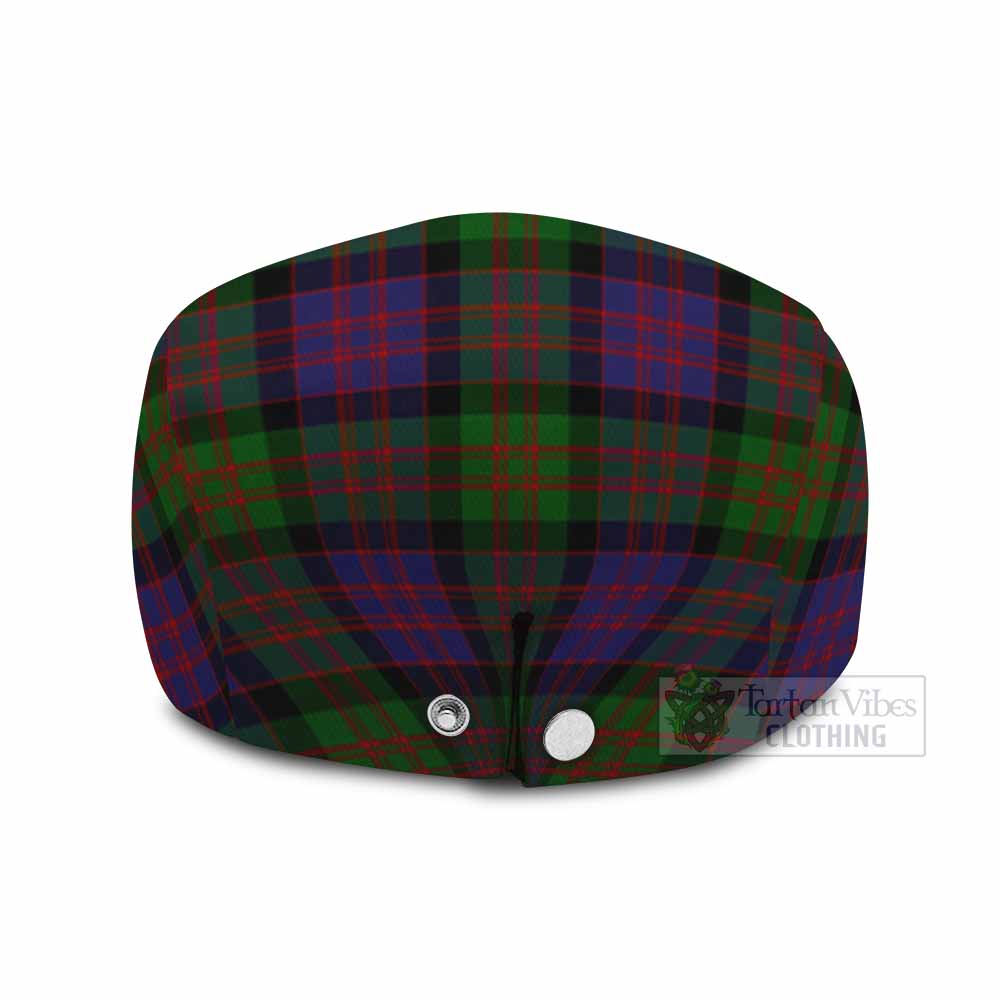 Coull Tartan Jeff Cap, Tartan Flat Cap