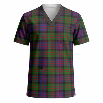 Coull Tartan Scrub Top - Tartan Vibes Clothing
