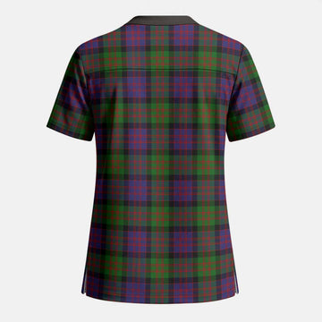 Coull Tartan Scrub Top - Tartan Vibes Clothing