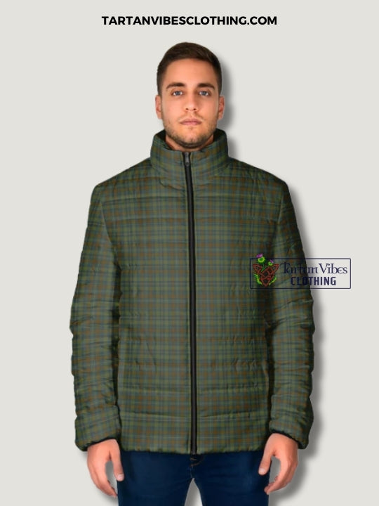 County Ireland Tartan Padded Jacket