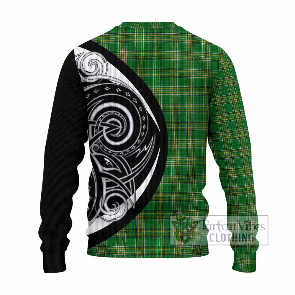 Tartan Vibes Clothing Cowley Irish Clan Knitted Sweater Celtic Circle Style