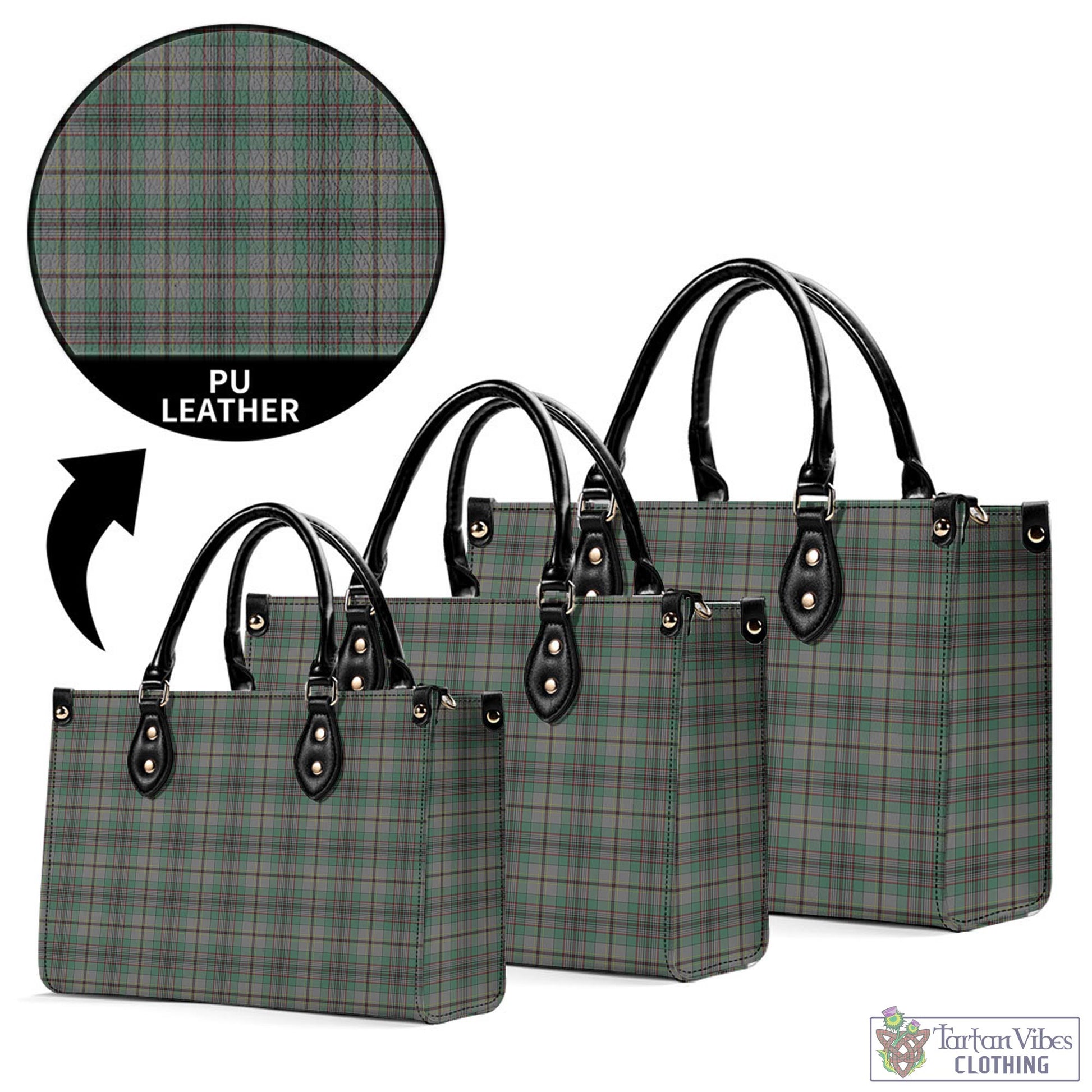Tartan Vibes Clothing Craig Tartan Luxury Leather Handbags